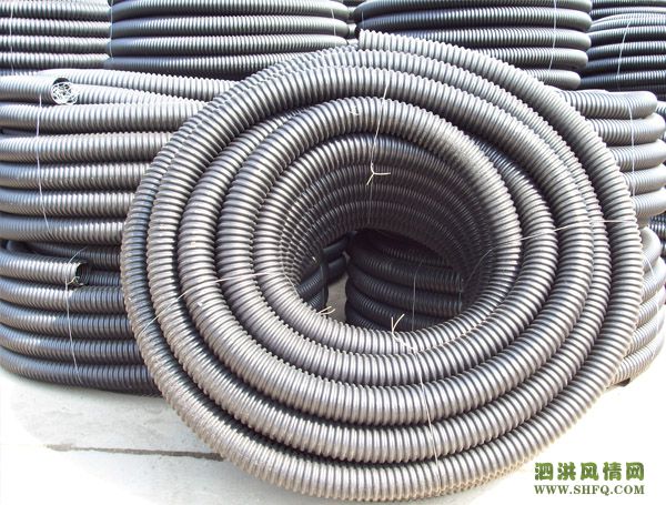 泗洪PE碳素波纹管现货批发,穿线管,泗阳PVC波