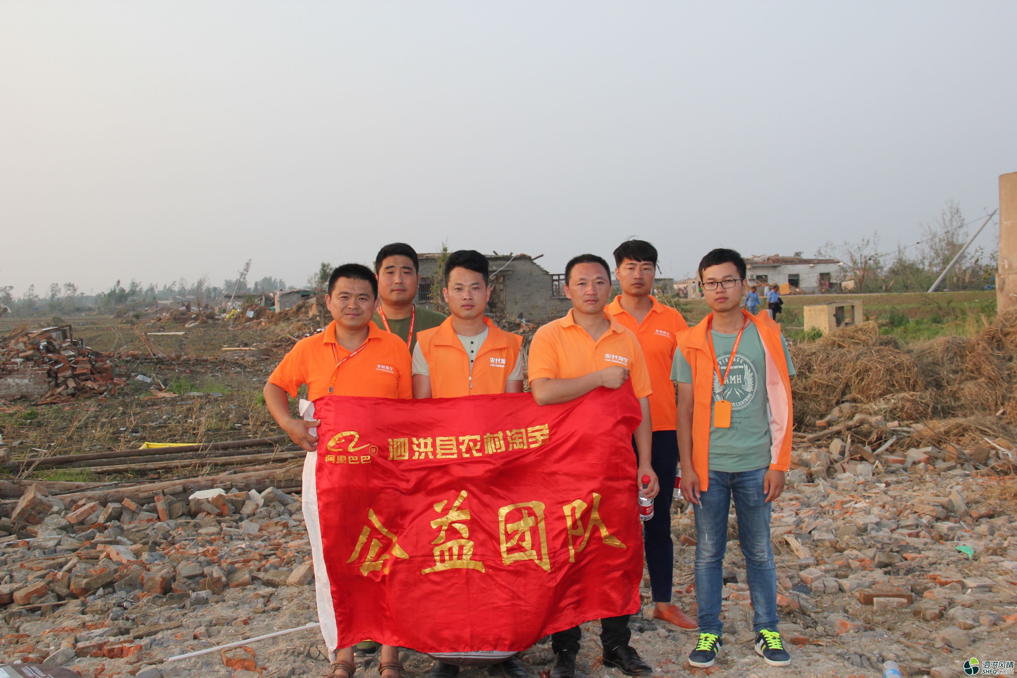 盐城阜宁遭遇龙卷风冰雹灾害泗洪农村淘宝人第