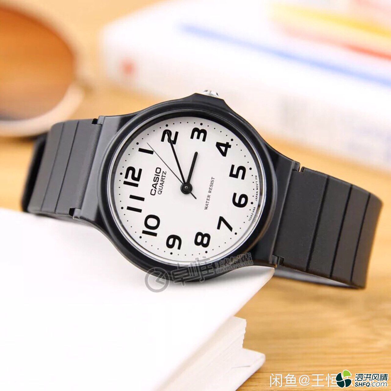 卡西欧小黑表乔妹同款 手表男女学生中性MQ-